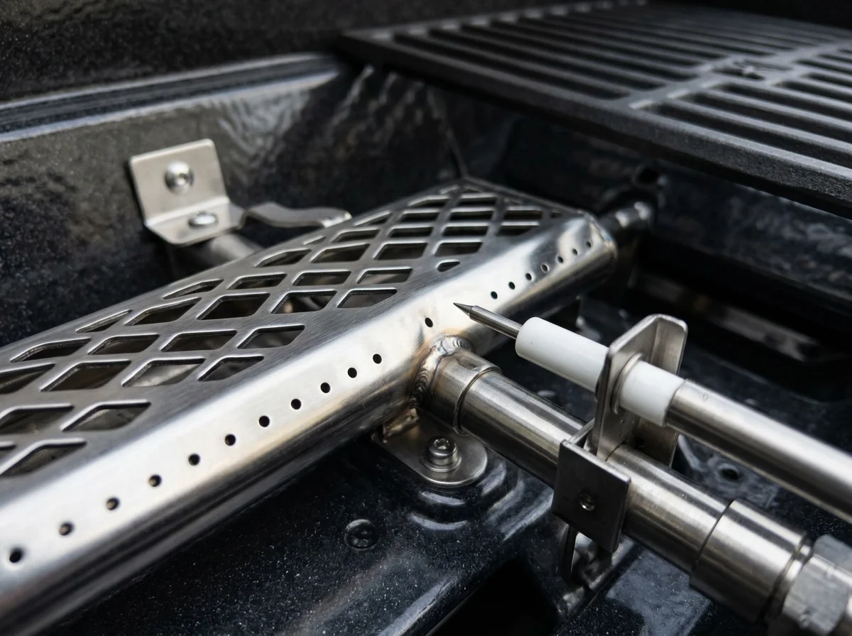 After: Factory OEM 304 Stainless Burner