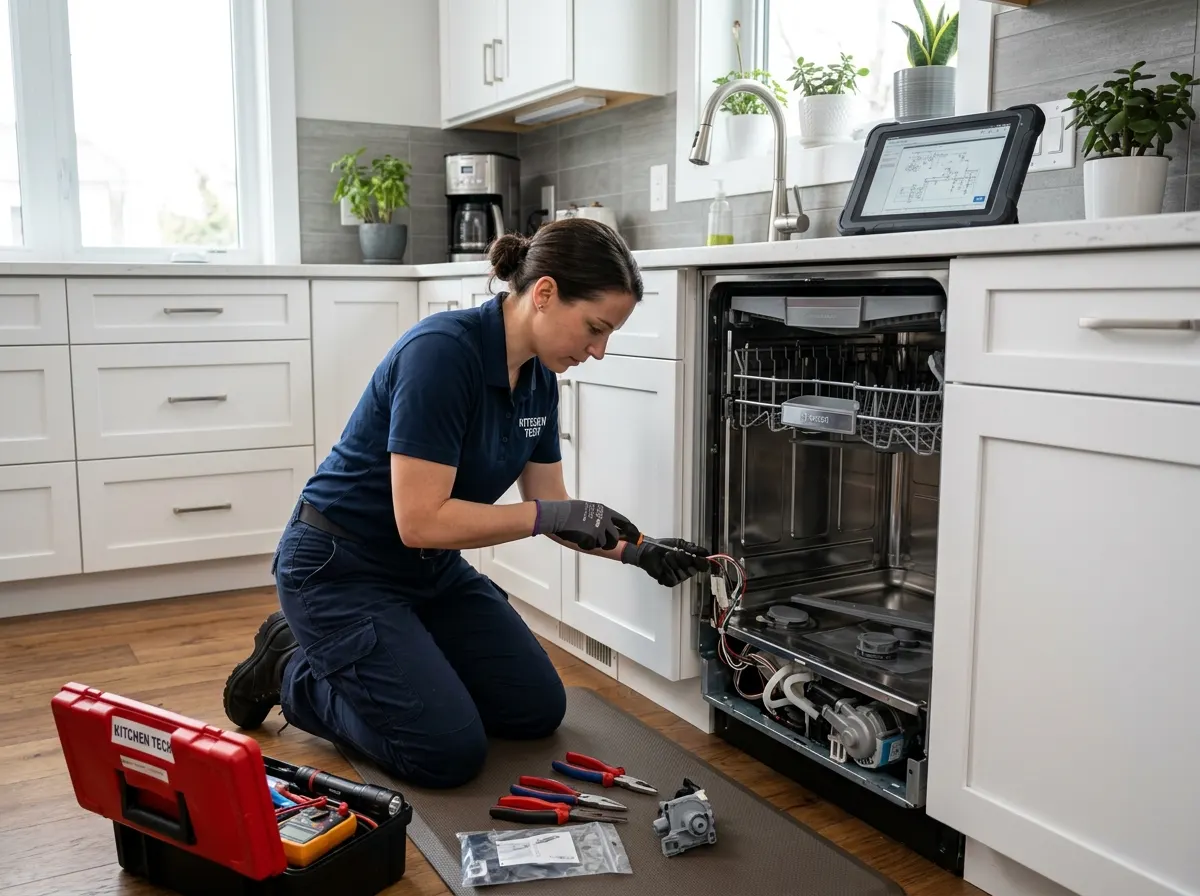 Bosch Dishwasher E15 Error Code Diagnostic Overview Alpharetta GA