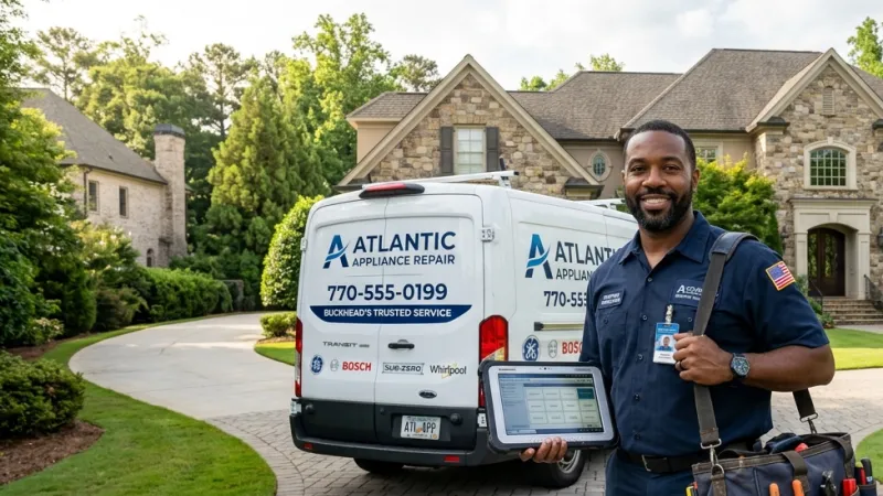 Master Certified Appliance Repair Service Van Operating in Buena Vista GA