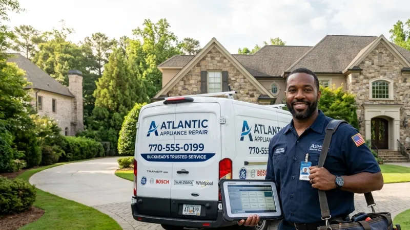 Master Certified Appliance Repair Service Van Operating in Butler GA