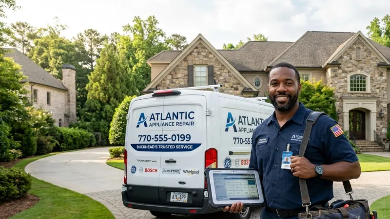 Master Certified Appliance Repair Service Van Operating in Byromville GA