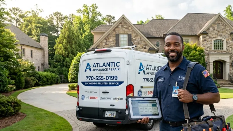 Master Certified Appliance Repair Service Van Operating in Cochran GA
