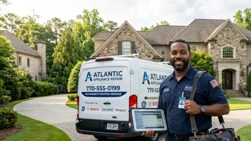 Master Certified Appliance Repair Service Van Operating in Cusseta GA