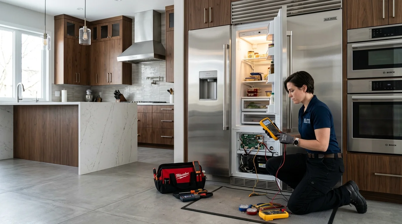 Sub-Zero Refrigerator Diagnostic Fix
