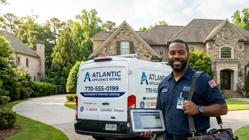 Master Certified Appliance Repair Service Van Operating in Eastman GA