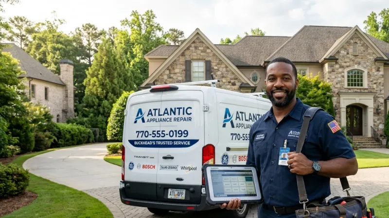 Master Certified Appliance Repair Service Van Operating in Hephzibah GA