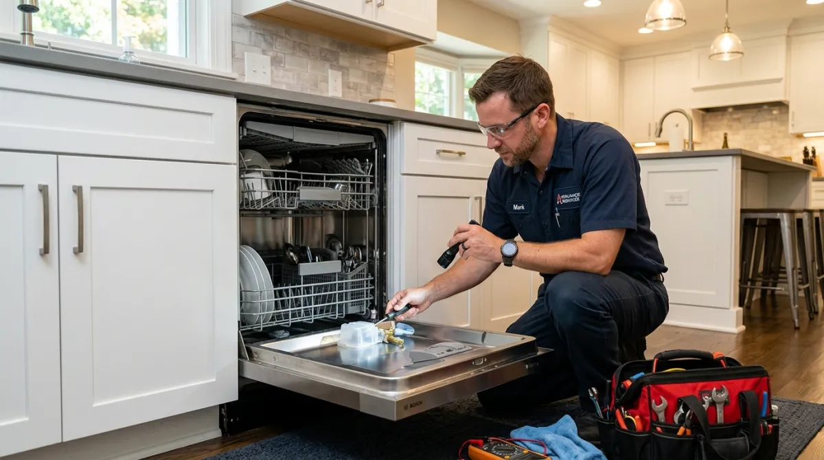 Bosch 800 Series French Door Refrigerator Repair Alpharetta GA | Certified FarmFresh Dual Compressor Service
