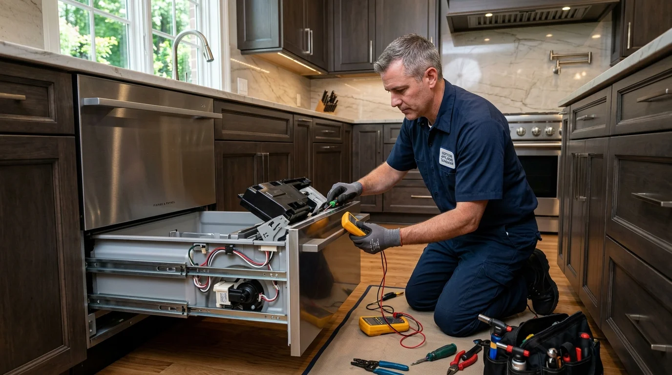 Fisher & Paykel Column Refrigerator Repair Alpharetta GA | Certified ActiveSmart Inverter Service