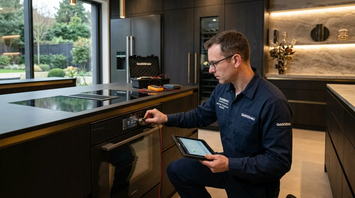 Gaggenau 200 Series Induction Cooktop Touch Error Alpharetta GA | Certified E022 Generator Fix