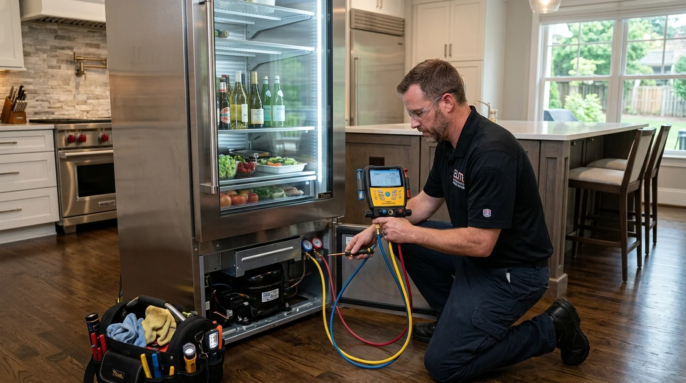 True Residential Refrigerator Repair Alpharetta GA | Certified 300 Series Dual Compressor Service
