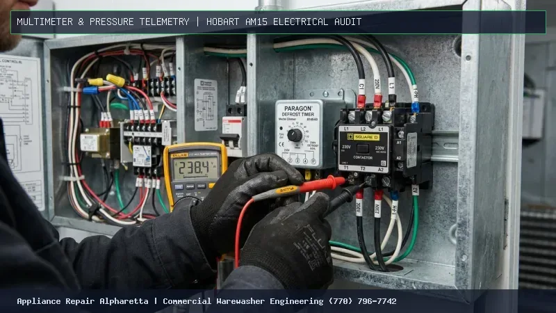 Jackson Booster Heater Mercury Contactor Multimeter Telemetry Testing