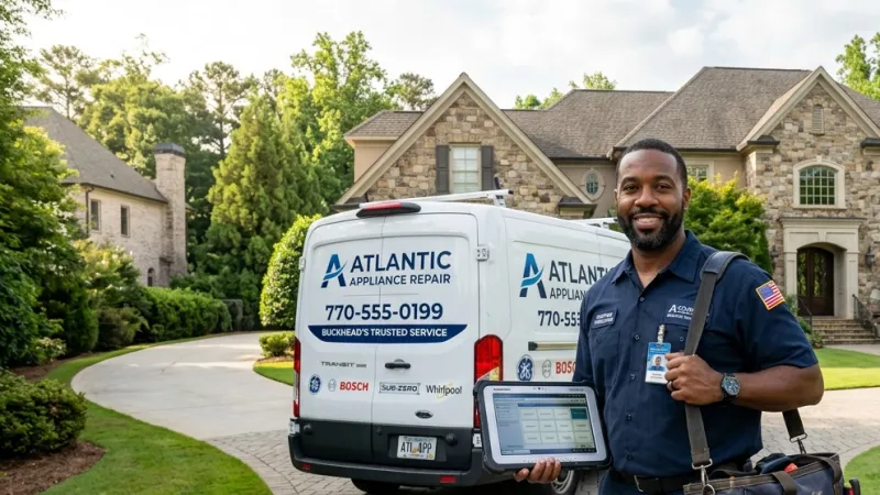 Master Certified Appliance Repair Service Van Operating in Kathleen GA
