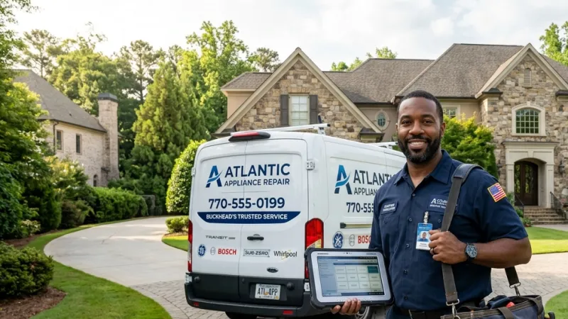 Master Certified Appliance Repair Service Van Operating in Mc Intyre GA