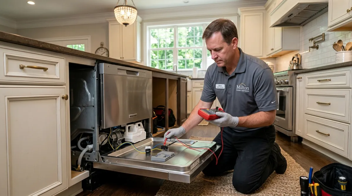 Miele Luxury Washer & Dryer Mechanical Maintenance and Diagnostics in Alpharetta, GA