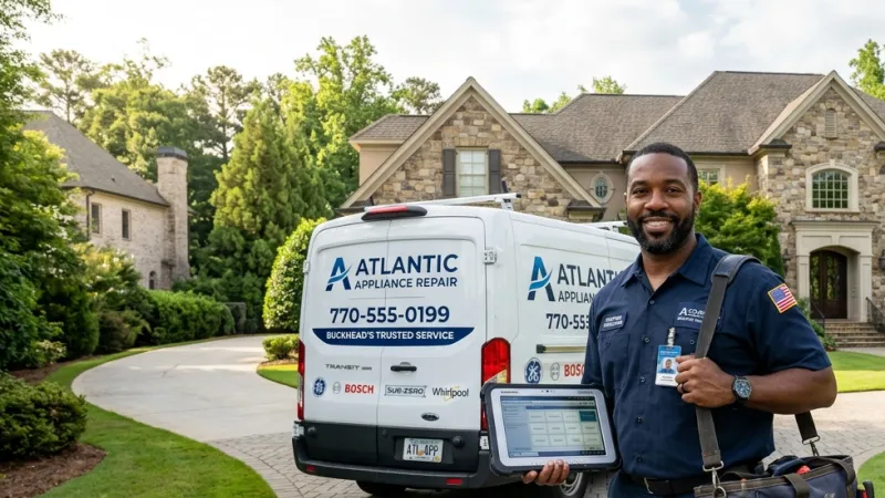 Master Certified Appliance Repair Service Van Operating in Monticello GA