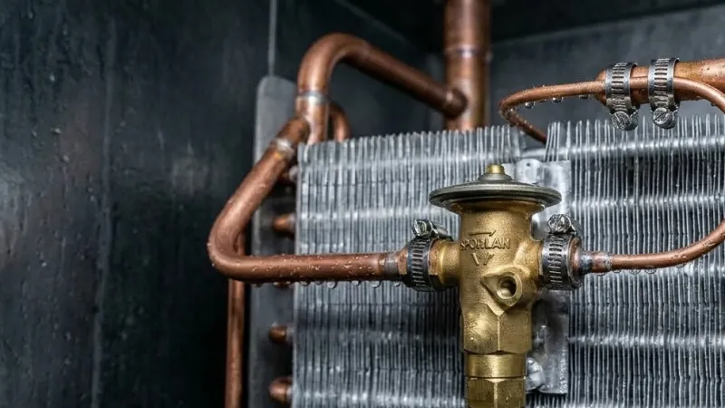 Precision Restored OEM Luxury Built-In Refrigerator Evaporator Core & Defrost Termination Bimetal After Master Tech Service in Nelson GA