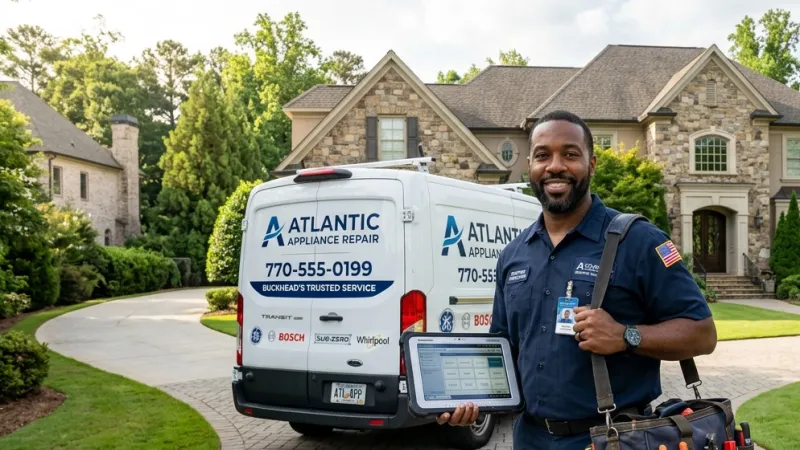 Master Certified Appliance Repair Service Van Operating in Perry GA