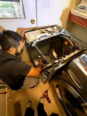 Dryer blower wheel housing diagnostic and airflow restoration in Alpharetta