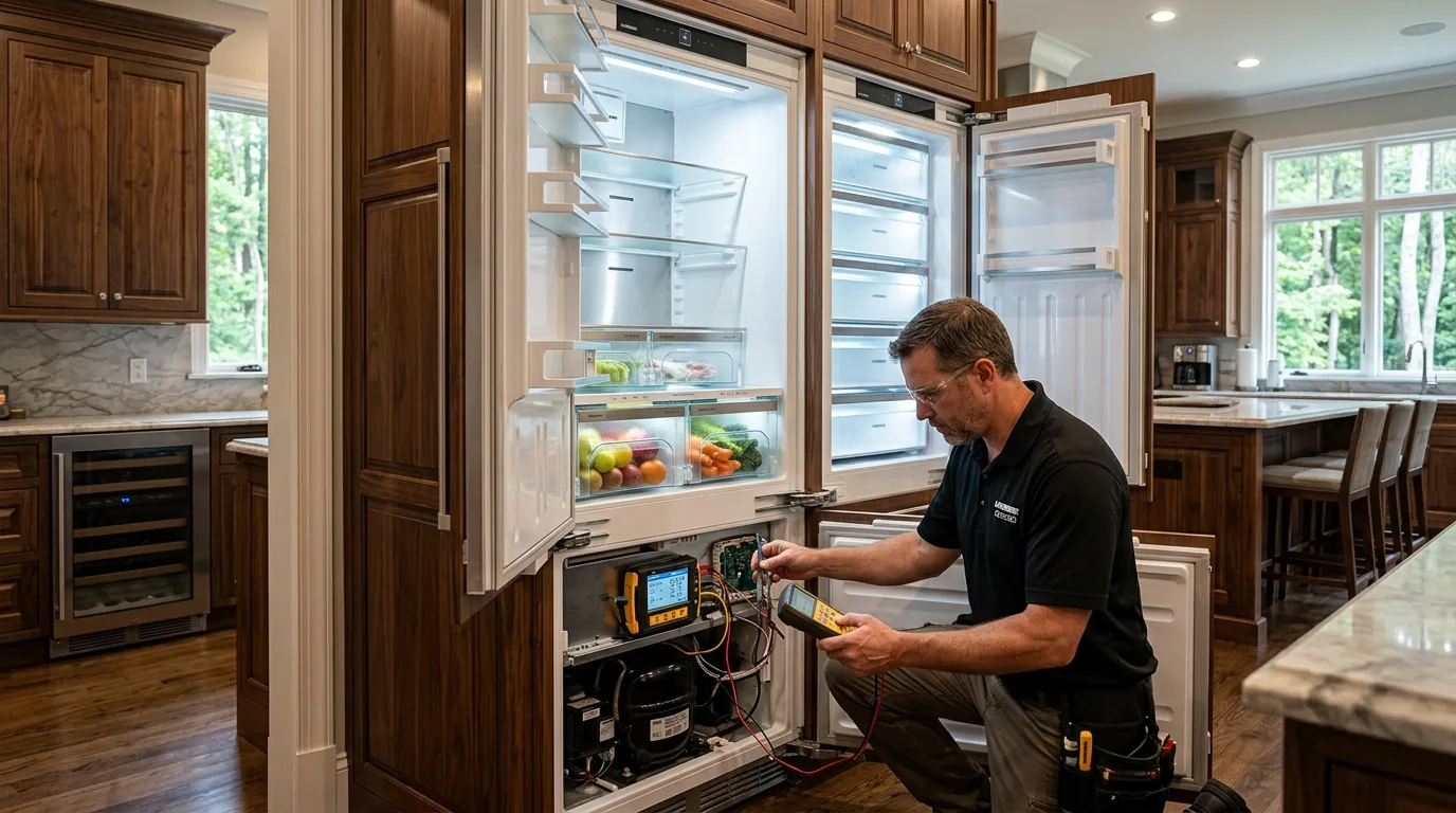 Marvel Undercounter Dual-Zone Wine Captain & Beverage Center Repair in Milton GA