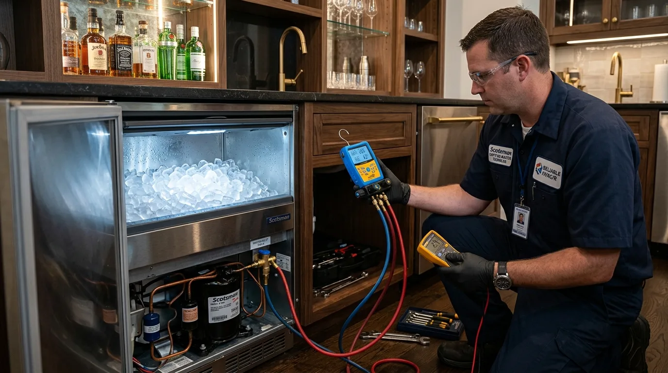Scotsman Gourmet Undercounter Ice Machine Repair in Roswell GA