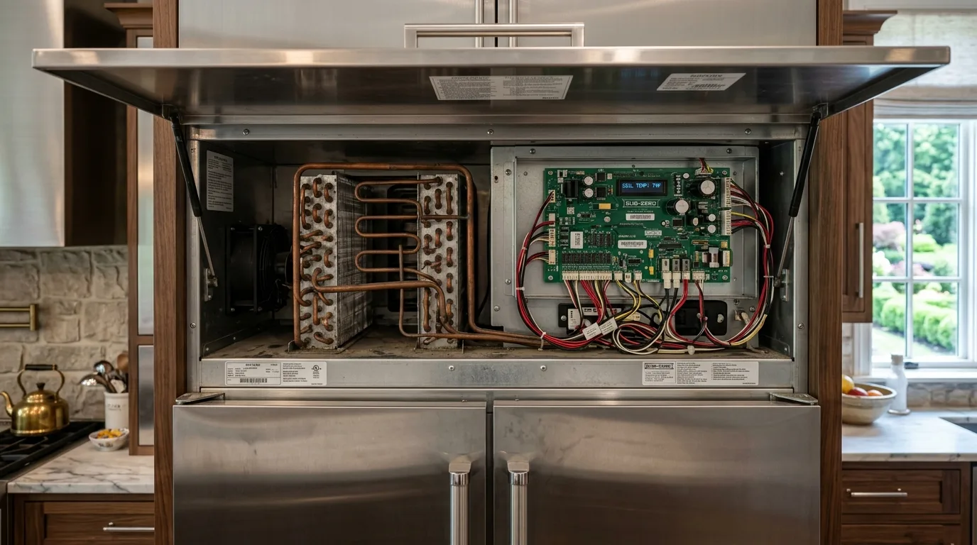 Replacing electronic control board module on Sub-Zero unit in Roswell GA