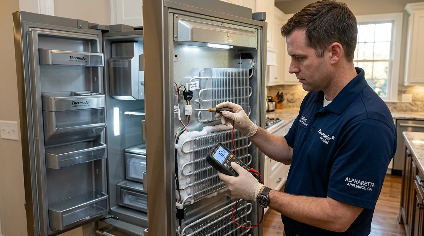 Zephyr High-CFM Range Hood & Smart Touch Induction Cooktop Mechanical Inspection in Roswell