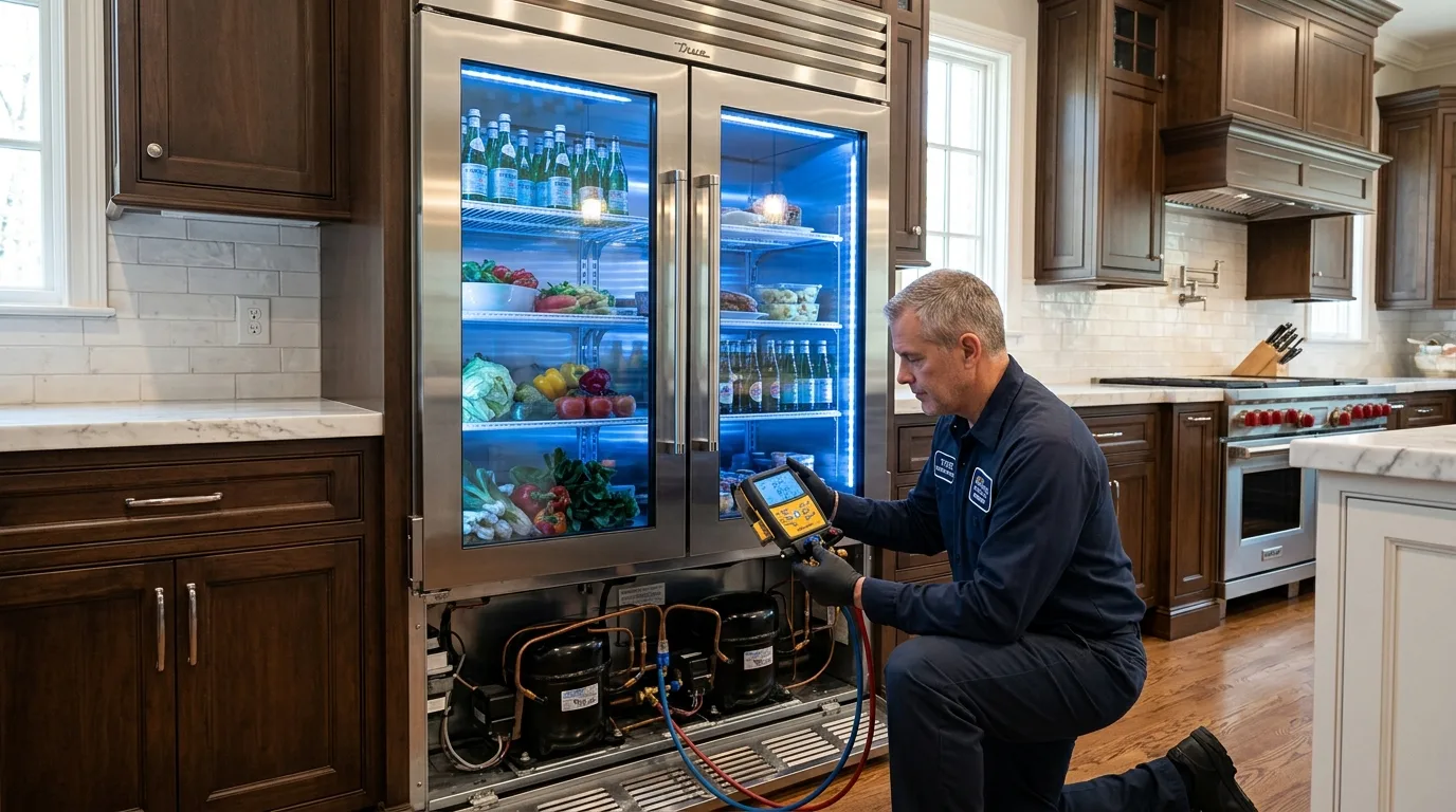 True Residential Commercial-Grade Luxury Refrigerator Repair in Johns Creek GA