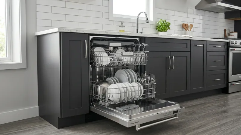 Master Technician Servicing Premium Appliances in Red Oak GA Home