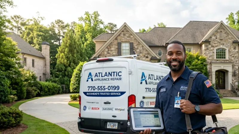 Master Certified Appliance Repair Service Van Operating in Rockledge GA