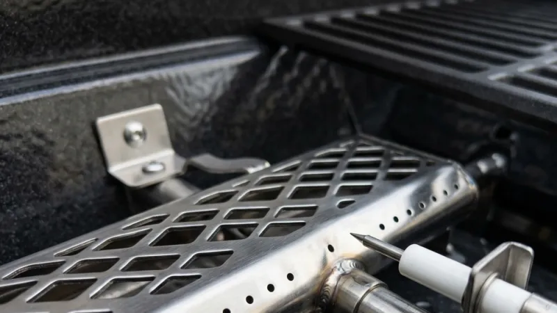 Precision Restored OEM Commercial Heavy-Duty Trellis Gas Cooking Burner Assembly After Master Tech Service in Senoia GA