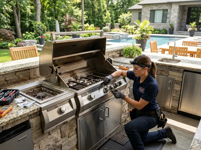 Outdoor Kitchen & Grill Repair