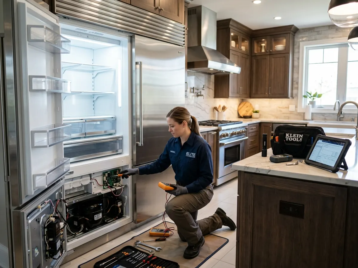 Sub-Zero Refrigerator EC50 Error Code Diagnostic Overview Alpharetta GA