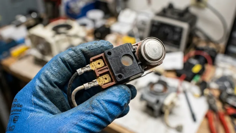 Master Certified Appliance Technician Testing Electrical Component Telemetry in Winston GA Home