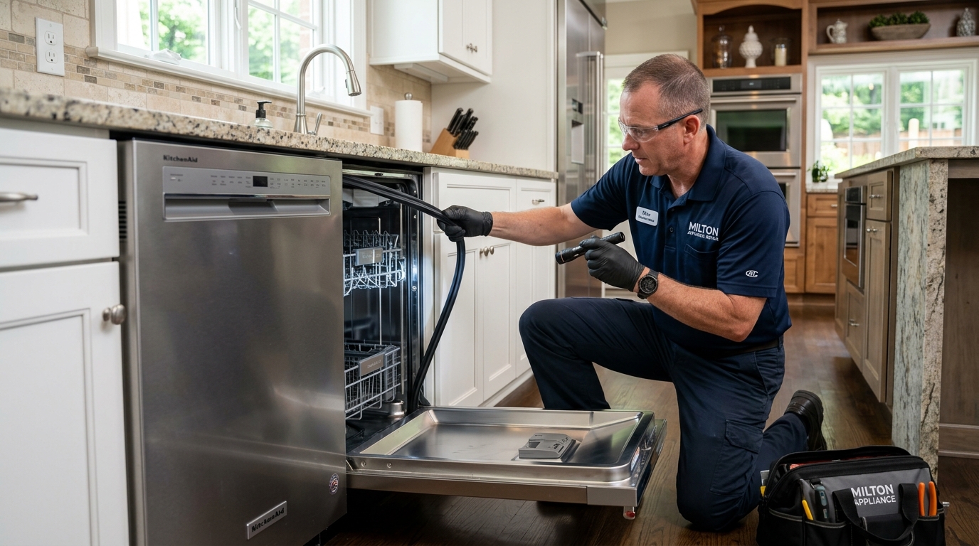 Master Technician KitchenAid Door Gasket Inspection Milton GA