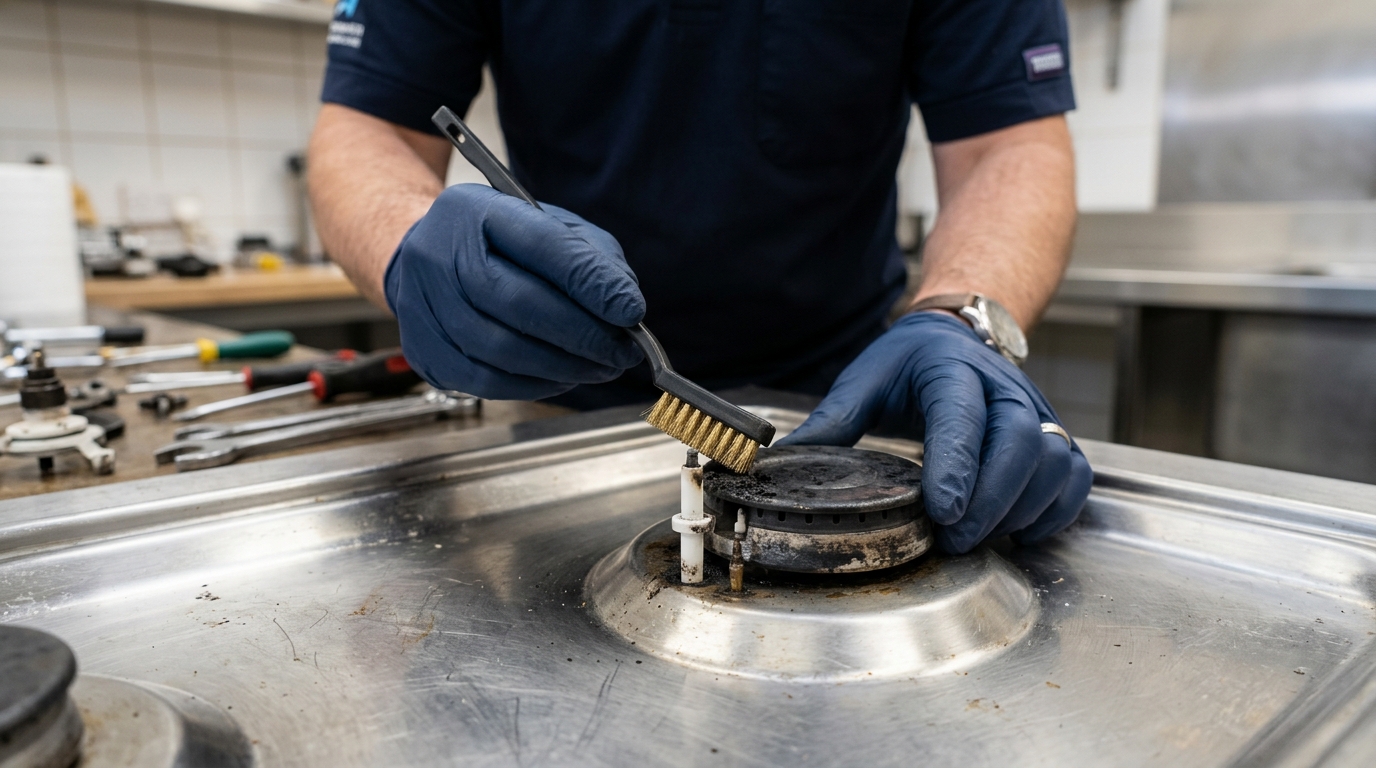 Master Technician Thermador Electrode Tip Cleaning Alpharetta GA