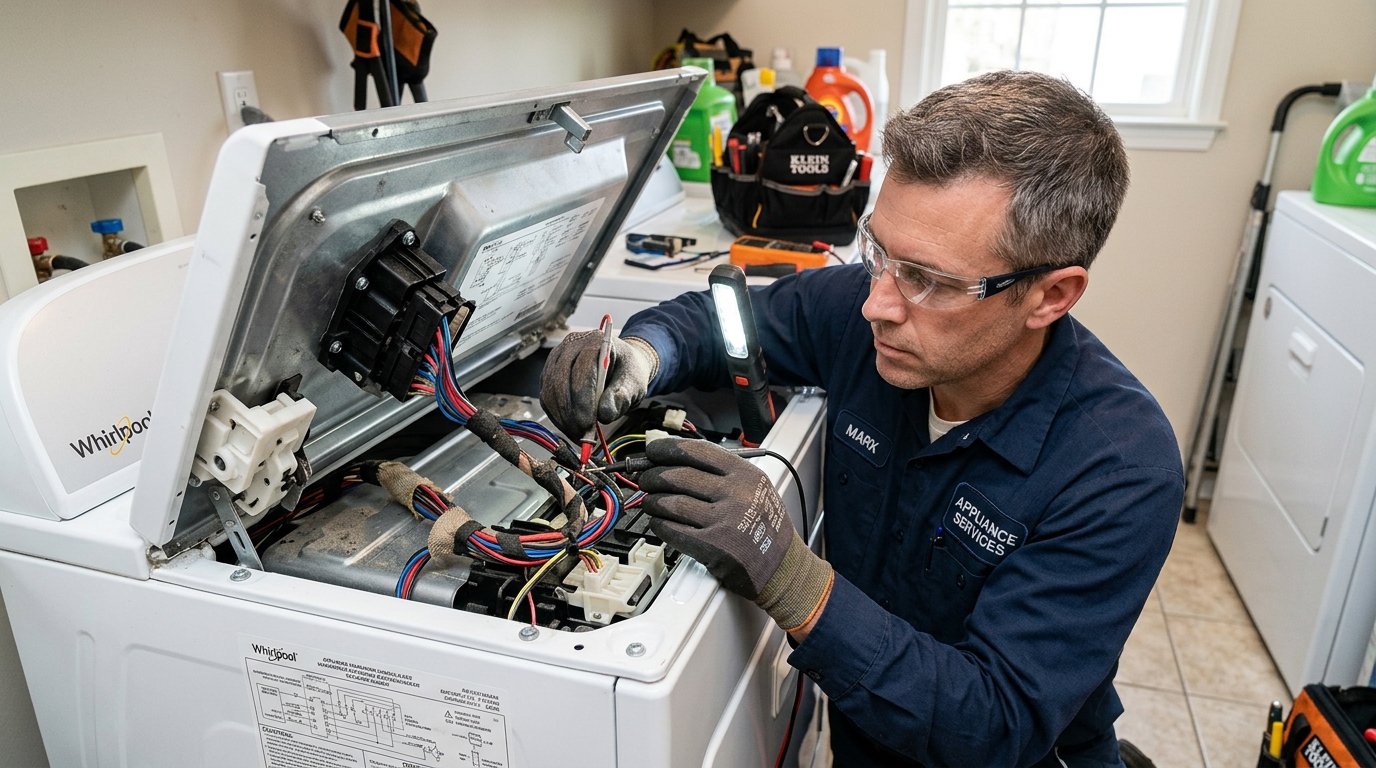 Master Technician LG Motor Control Board PCB Testing Roswell GA