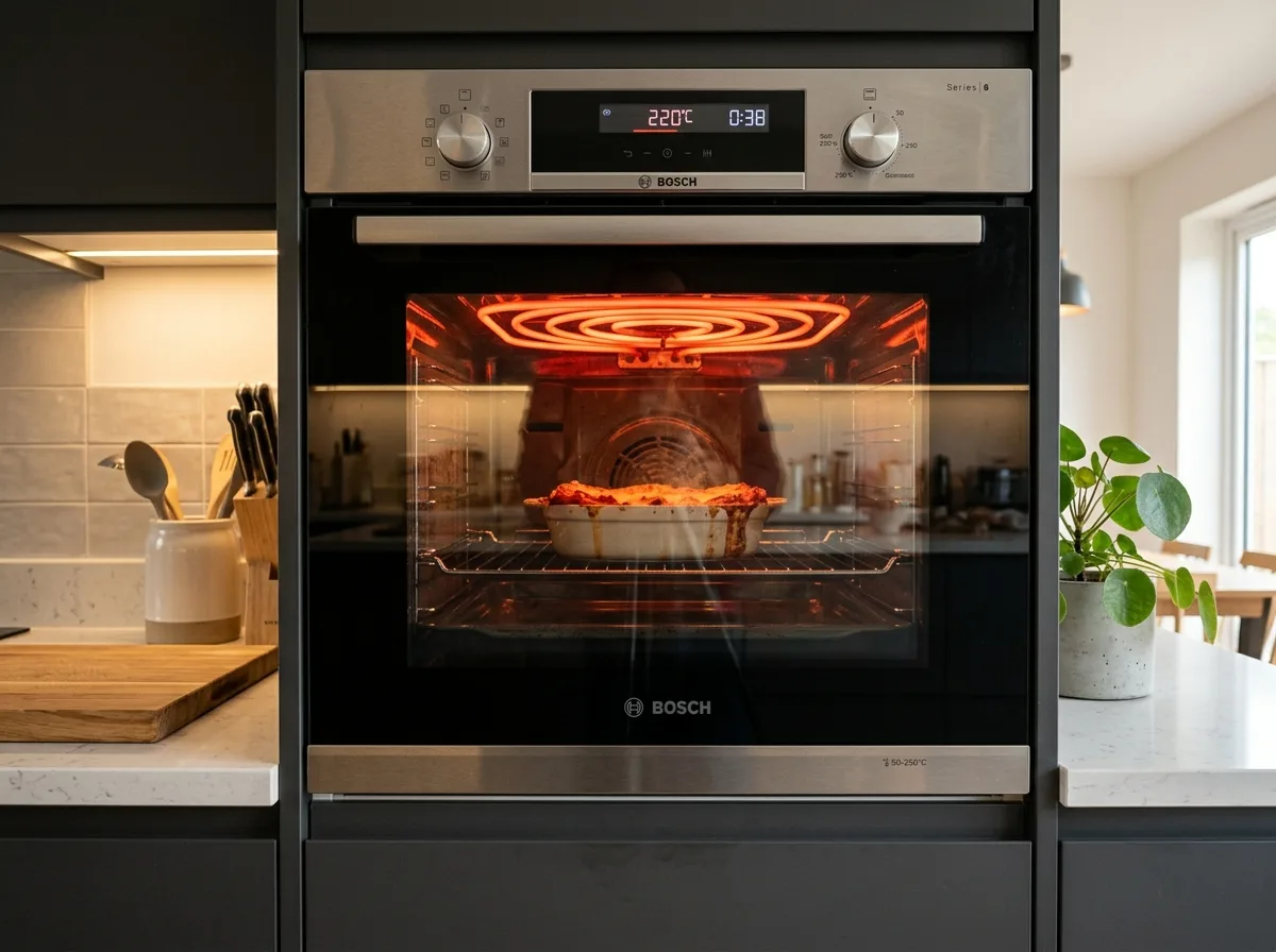 Gaggenau 400 Series Built-In Wall Oven Motorized Cam Door Latch Stuck Locked & Pyrolytic Sensor Fault Repair in Johns Creek GA